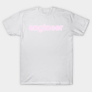 engineer light pink T-Shirt